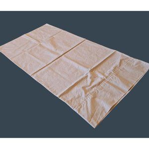 Fieldcrest King Pillowcase Egyptian Cotton Ivory Off White Single Case Luxurious